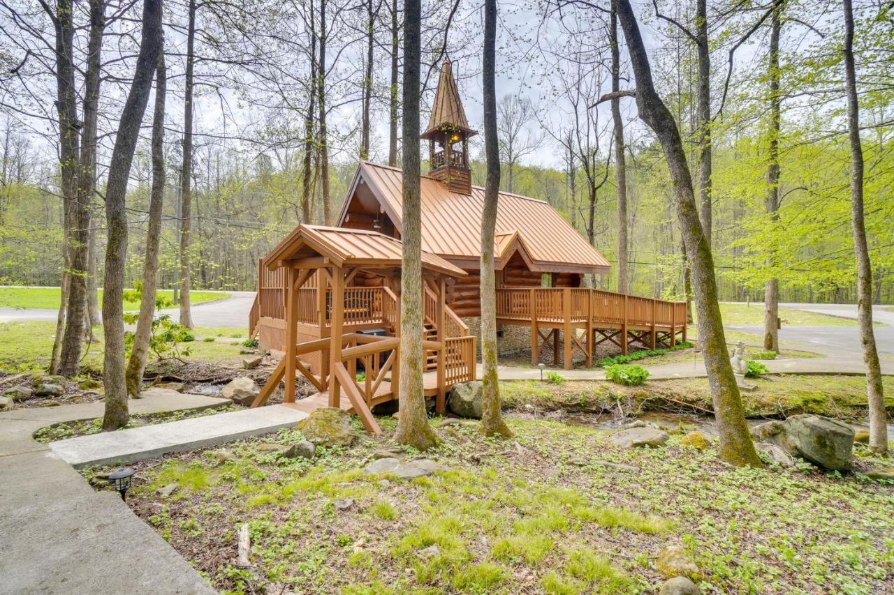 Lovely Gatlinburg Cabin With Private Hot Tub! מראה חיצוני תמונה