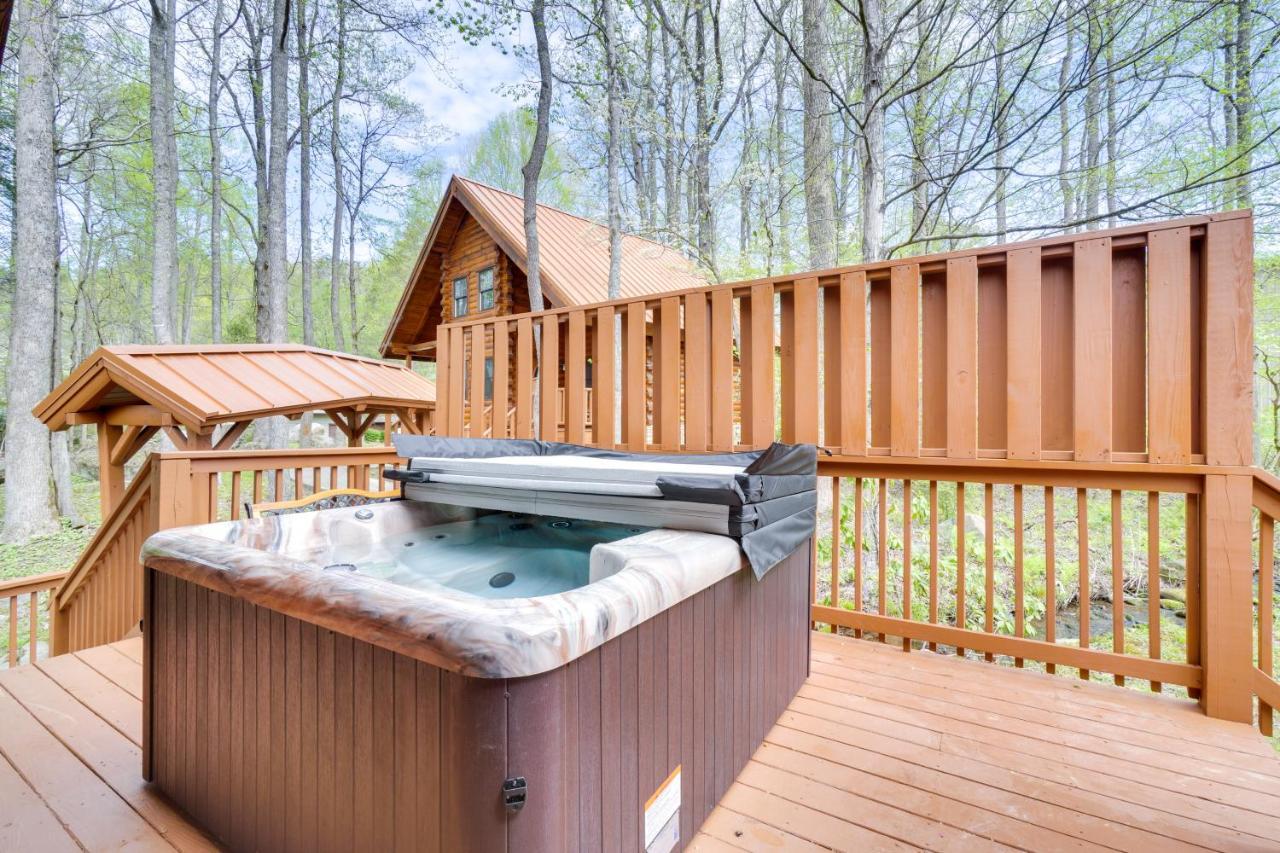 Lovely Gatlinburg Cabin With Private Hot Tub! מראה חיצוני תמונה