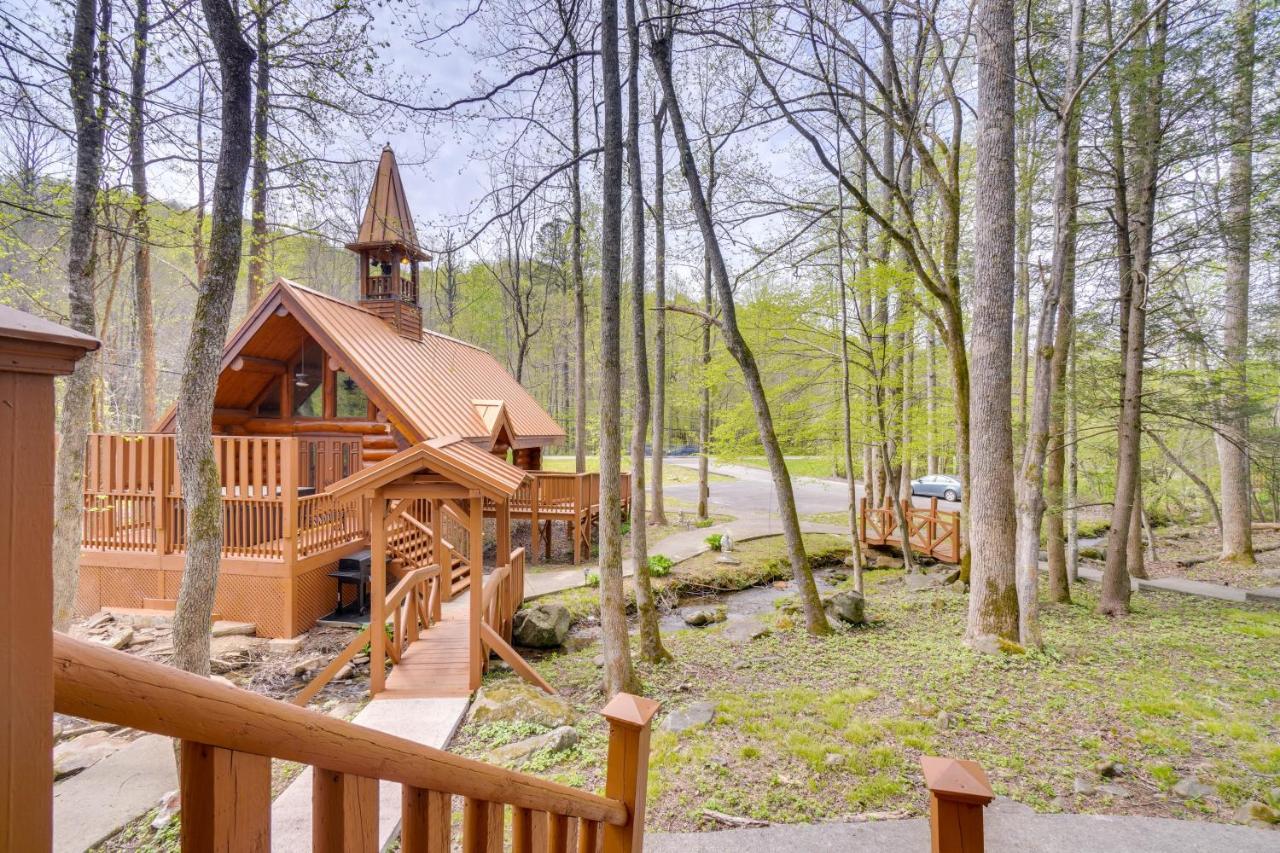 Lovely Gatlinburg Cabin With Private Hot Tub! מראה חיצוני תמונה